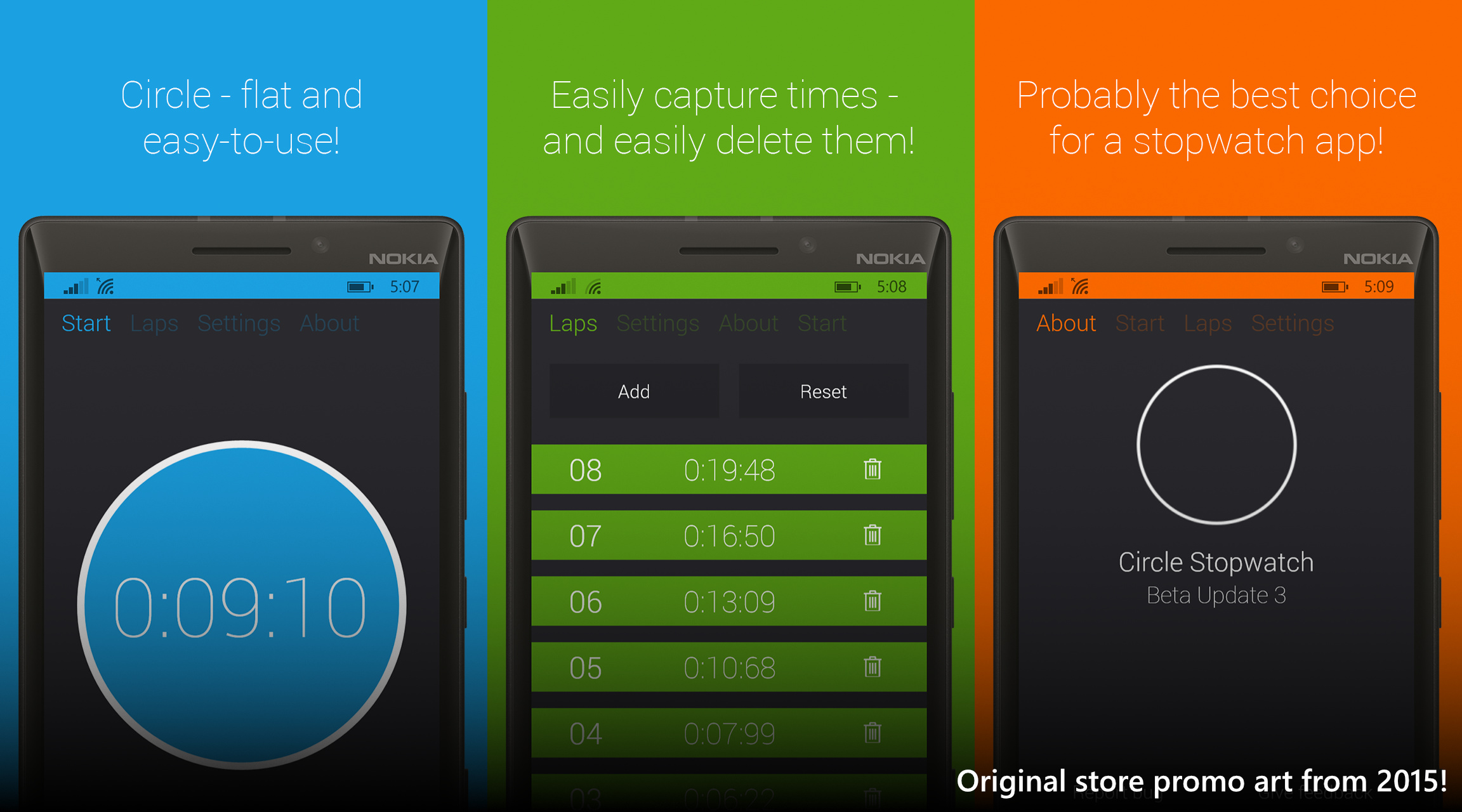 Circle Stopwatch Store promo art